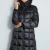 Tahari Hooded Puffer Coat -Elie Tahari Sales 2023 6421979 BLACK MARACOAT 2FRONT 966