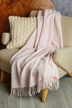 Elie Tahari Alpaca Boucle Throw