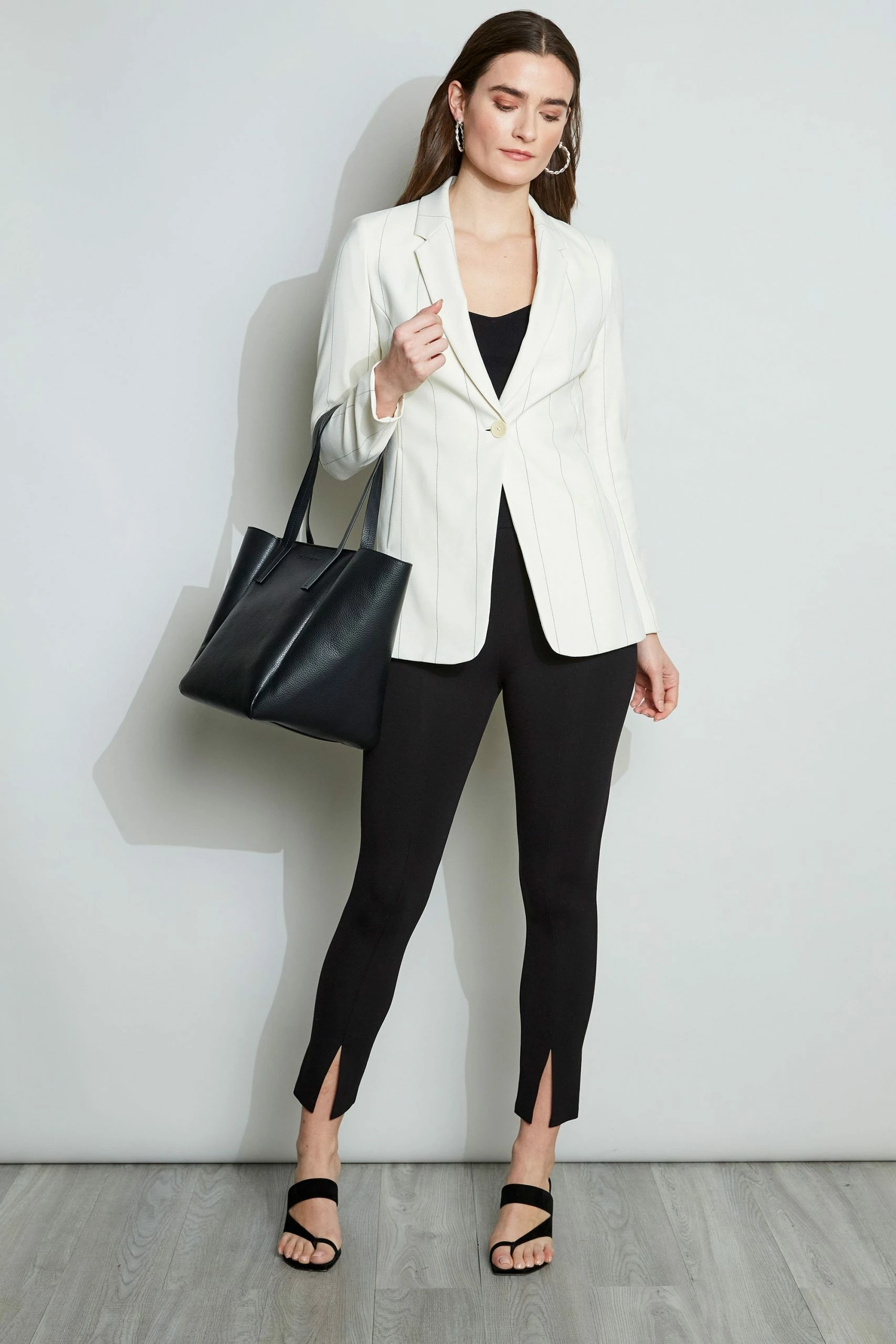 Elie Tahari Etch Stripe Blazer 4 Elie Tahari Etch Stripe Blazer - Image 2