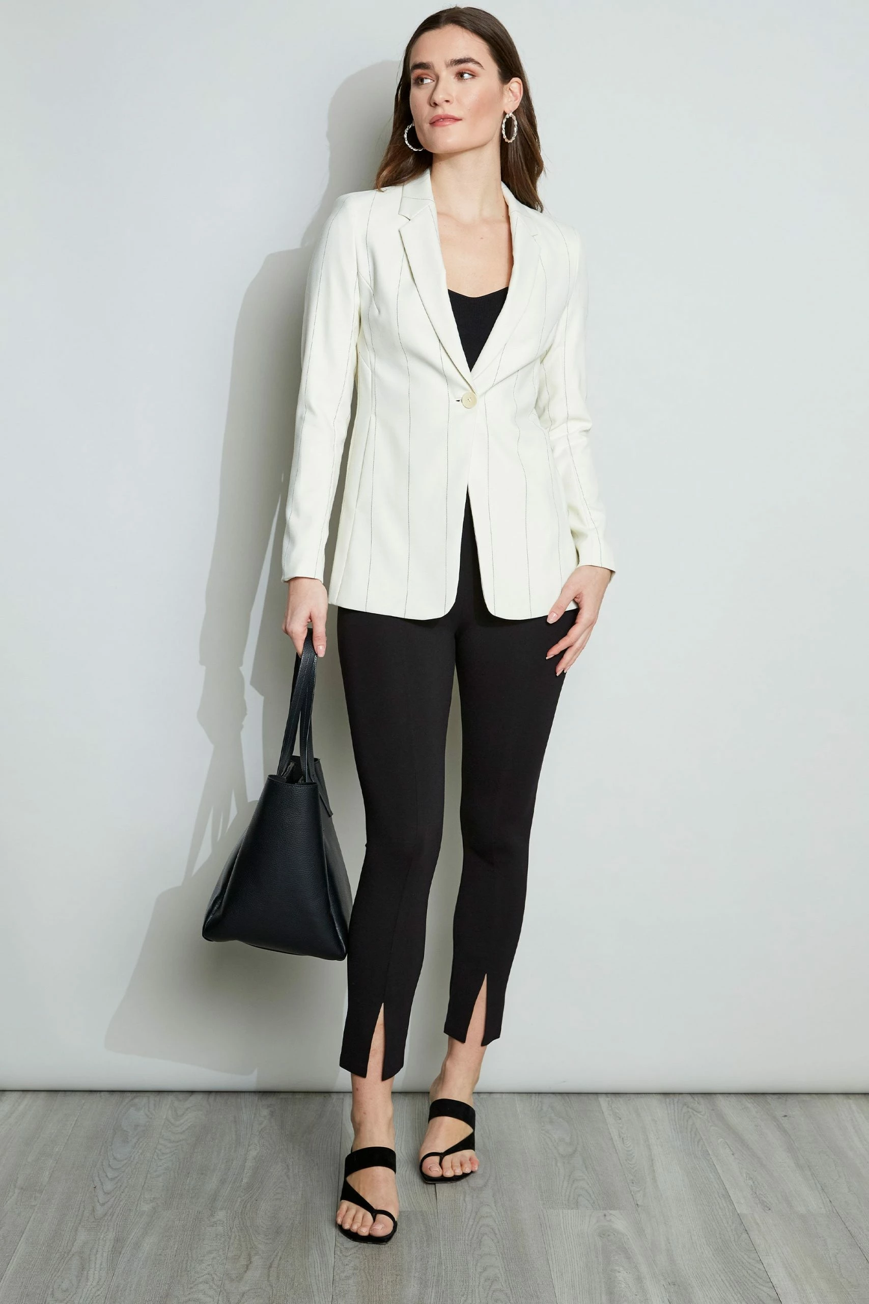 Elie Tahari Etch Stripe Blazer 7 Elie Tahari Etch Stripe Blazer - Image 5