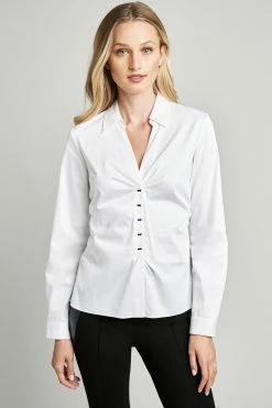 Elie Tahari Vichi Long Sleeve Shirt