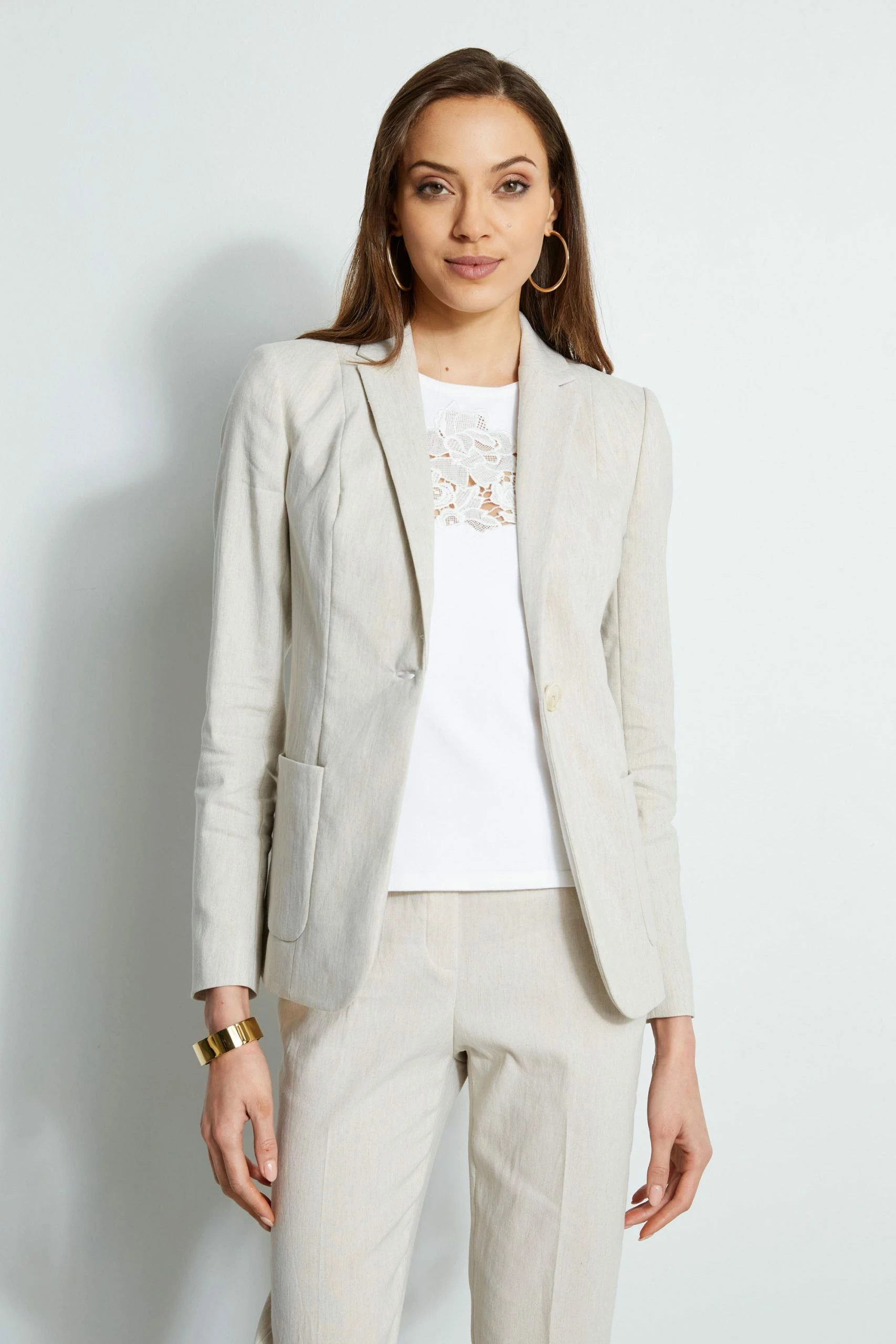 Elie Tahari Linen Blazer 3 Elie Tahari Linen Blazer