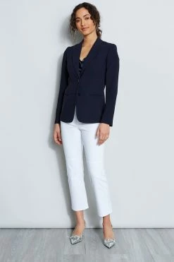 Elie Tahari Whitney Jacket -Elie Tahari Sales 2023 CU88710U STARGAZER 2FRONT 017