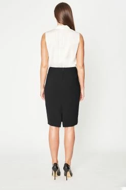 Elie Tahari Penelope Skirt 13 Elie Tahari Penelope Skirt -Elie Tahari Sales 2023 CU88731U PENELOPESKIRT BLACK 3BACK 023