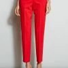 Elie Tahari Slim Pant -Elie Tahari Sales 2023 E1011202 CalypsoRed E1011102 CalypsoRed ER0X5512 Wax 2FRONT 082