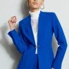 Elie Tahari Chain Blazer -Elie Tahari Sales 2023 E1011202 VibeBlue E1011102 VibeBlue E110N502 VibeBlue 2FRONT 0361