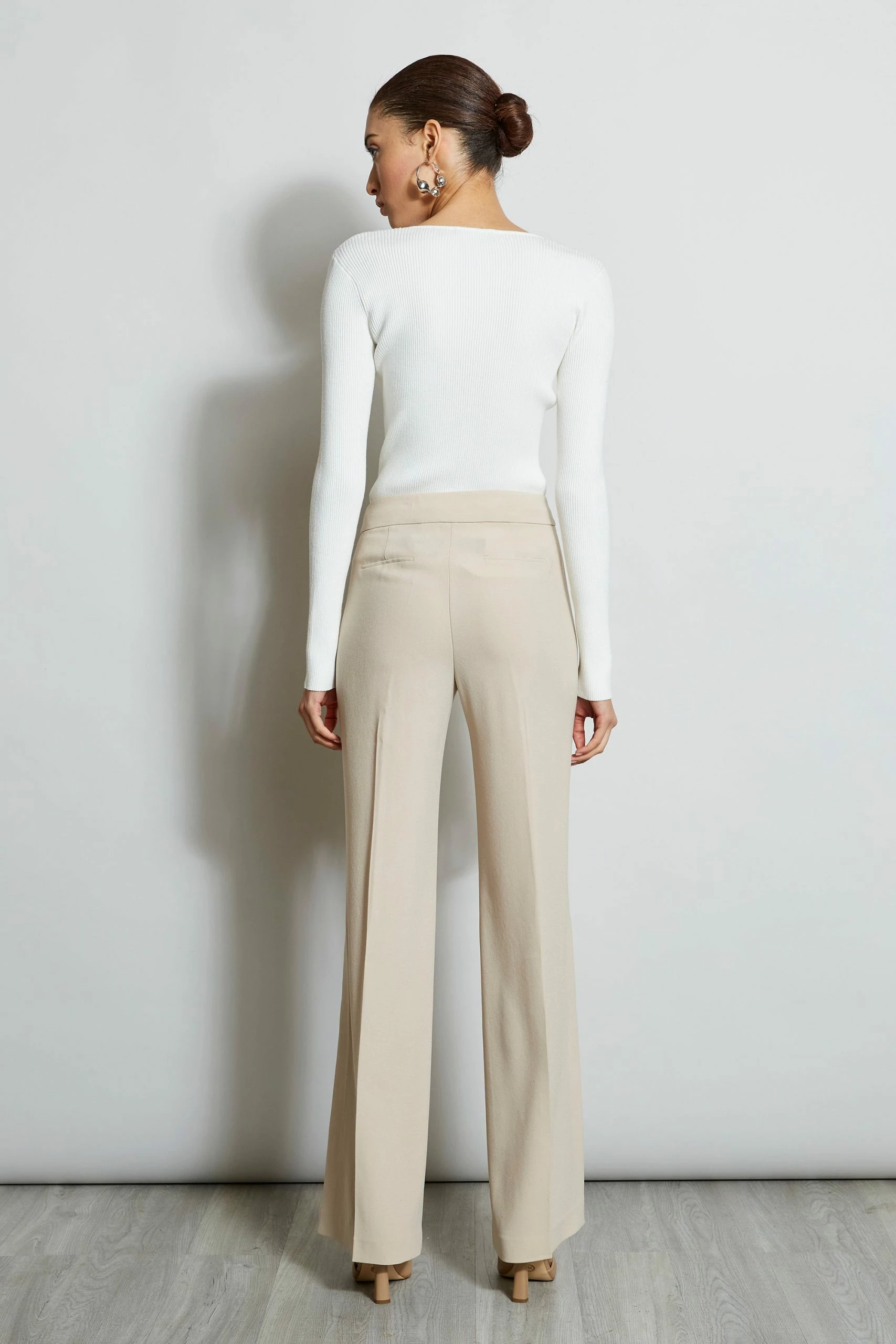 Elie Tahari Slit Button Pant 8 Elie Tahari Slit Button Pant - Image 6