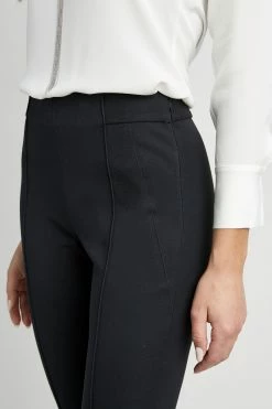 Elie Tahari Contour Slim Pant 9 Elie Tahari Contour Slim Pant -Elie Tahari Sales 2023 E10M0211 BLACK 2FRONT 0346