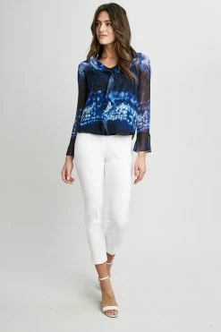 Elie Tahari Contour Slim Pant -Elie Tahari Sales 2023 E112U501 ULTRAMARINE MULTI 4STYLING 1384 36bc867b e34e 496e 916d 820b71b1c449