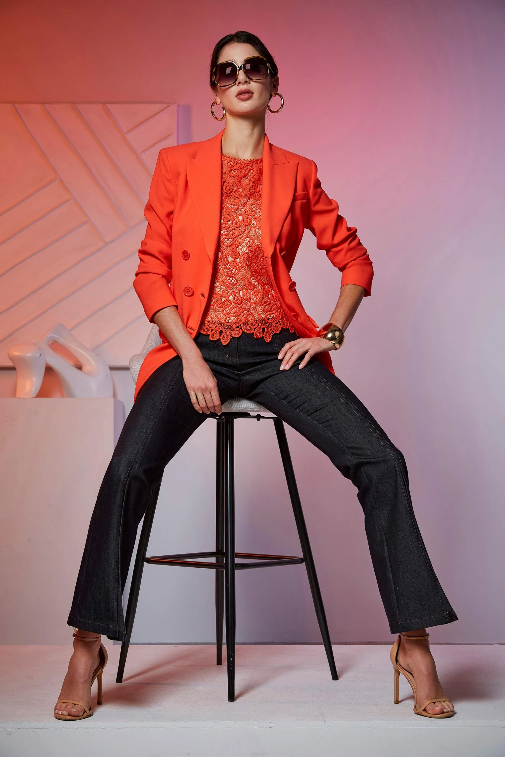 Elie Tahari 5 Button Double Breasted Blazer 4 Elie Tahari 5 Button Double Breasted Blazer - Image 2