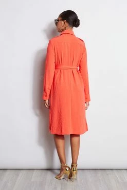 Elie Tahari Utility Shirt Dress 11 Elie Tahari Utility Shirt Dress -Elie Tahari Sales 2023 E201F603 Tomato 3BACK 2597