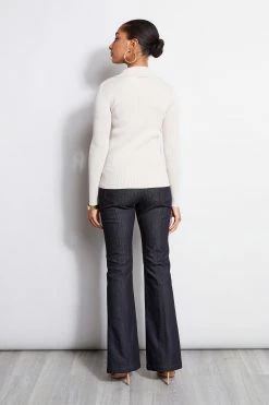 Rib Collared Cardigan -Elie Tahari Sales 2023 E202P203 Indigo ETR31206 TapestryBeige 2FRONT 231 f121464d 3808 493c 869d 0d8c46b53efd