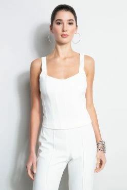 Elie Tahari Corset Top