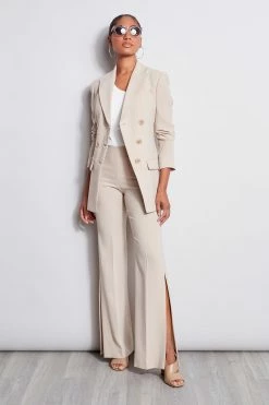 Elie Tahari 5 Button Double Breasted Blazer 12 Elie Tahari 5 Button Double Breasted Blazer -Elie Tahari Sales 2023 E2087223 IslandSand E2087103 IslandSand ETR21349 White 1HERO 1980