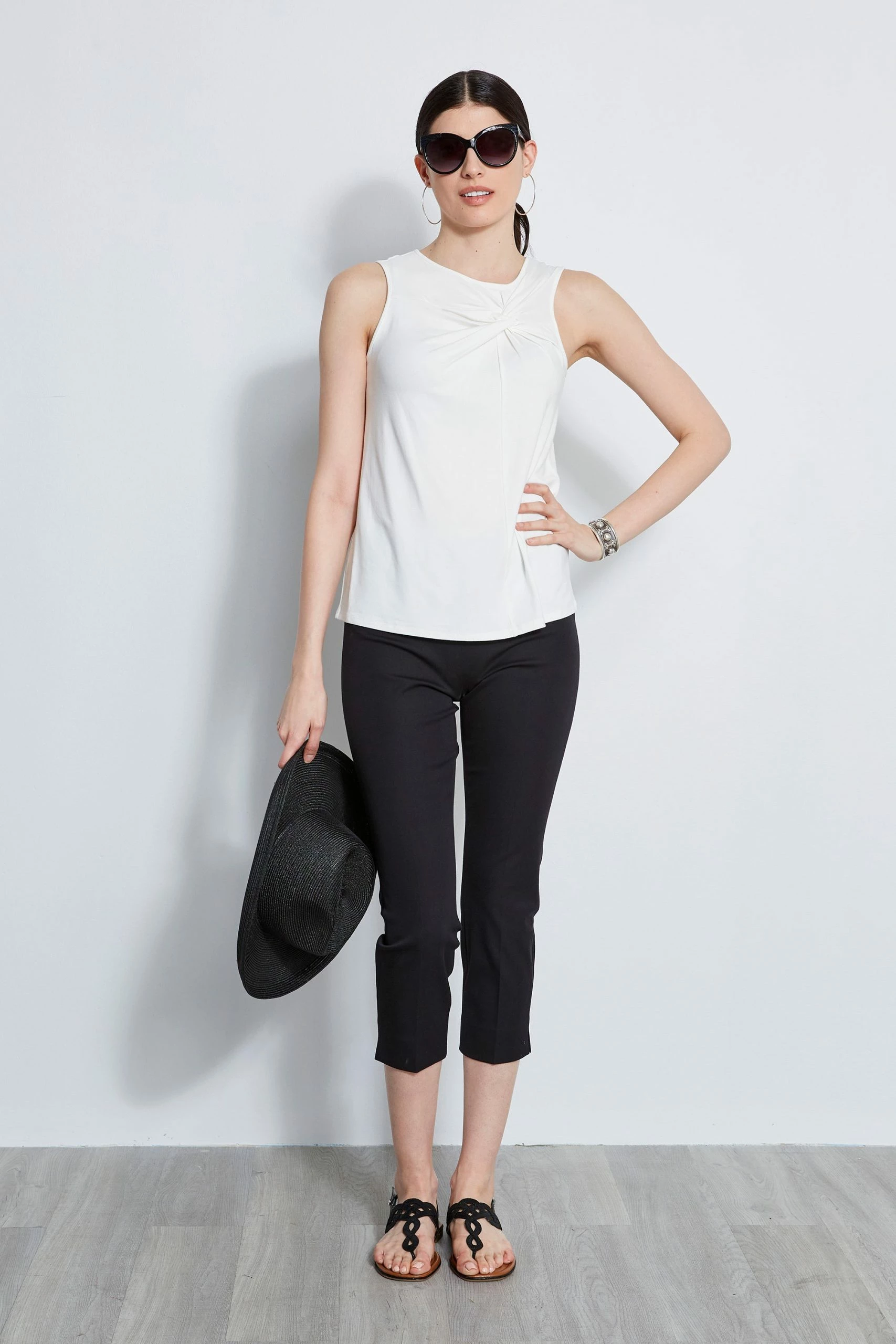 Elie Tahari Juliette Cropped Skinny Stretch-Twill Pant 7 Elie Tahari Juliette Cropped Skinny Stretch-Twill Pant - Image 5