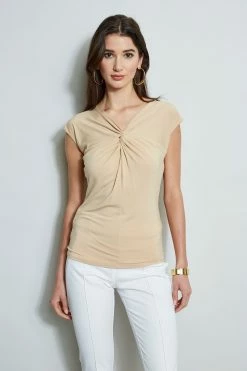 Elie Tahari Twist Knot Knit