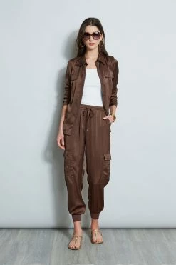 Elie Tahari Cargo Utility Jacket -Elie Tahari Sales 2023 E3027201 SUMATRA E5027503 SUMATRA E15XA502 FOAM 1Hero 1457