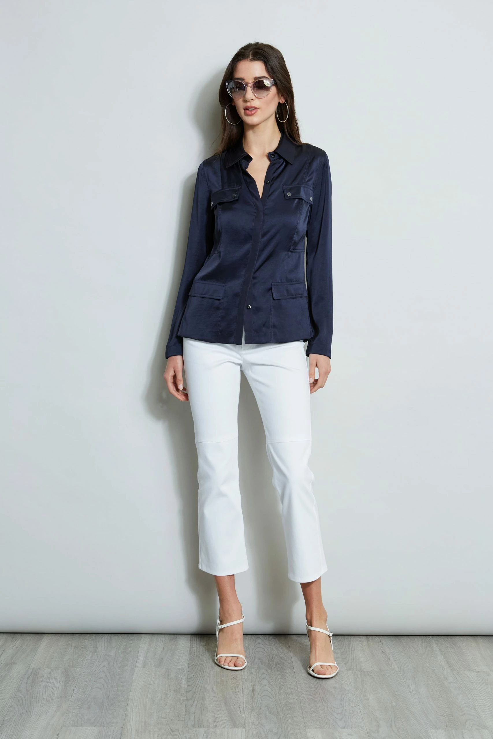 Elie Tahari Cargo Utility Jacket 8 Elie Tahari Cargo Utility Jacket - Image 6