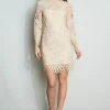 Elie Tahari Scallop Lace Dress 1 Elie Tahari Scallop Lace Dress -Elie Tahari Sales 2023 E3051602 PECHE 1HERO 007
