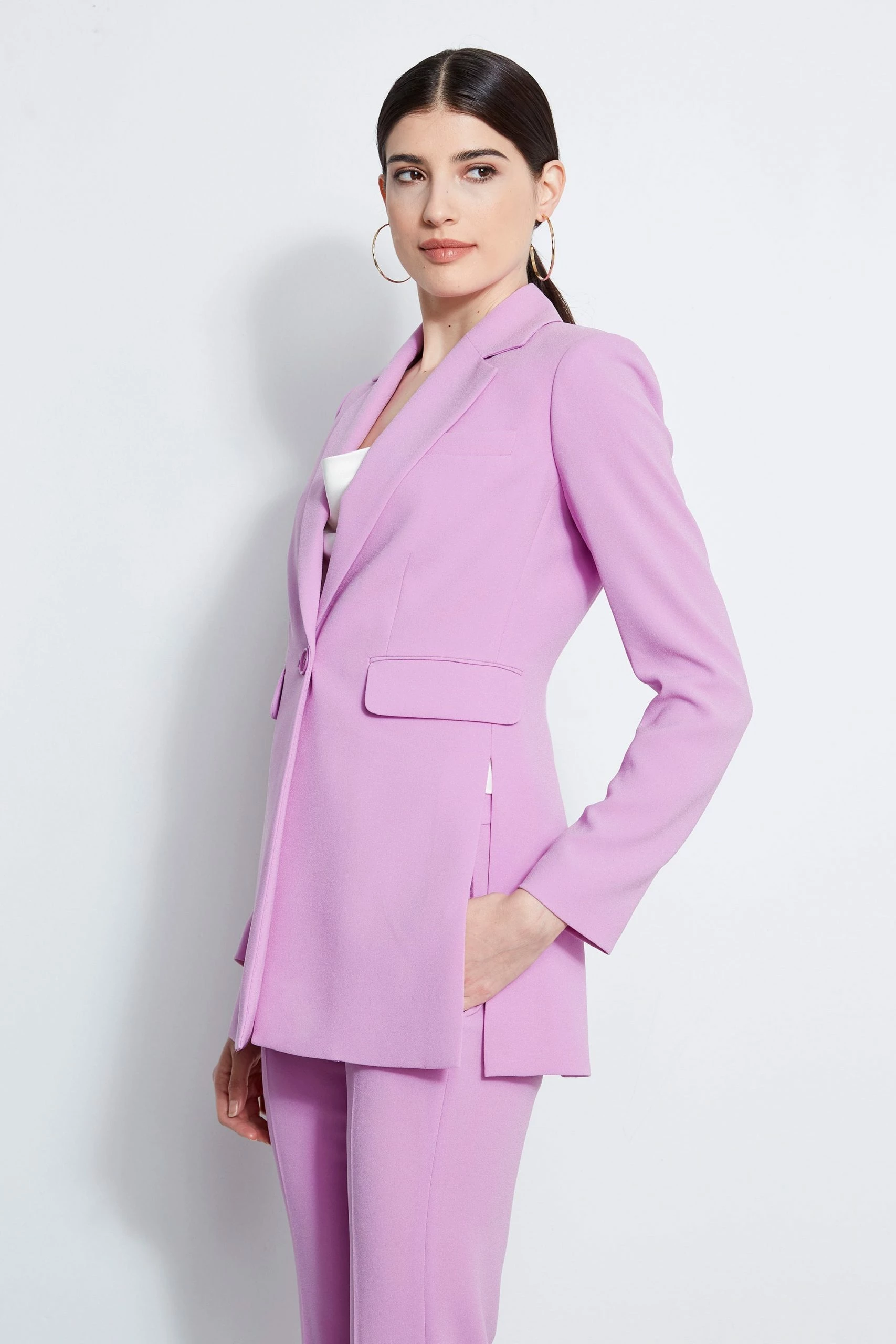 Elie Tahari Side Slit Blazer 4 Elie Tahari Side Slit Blazer - Image 2