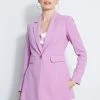 Elie Tahari Side Slit Blazer