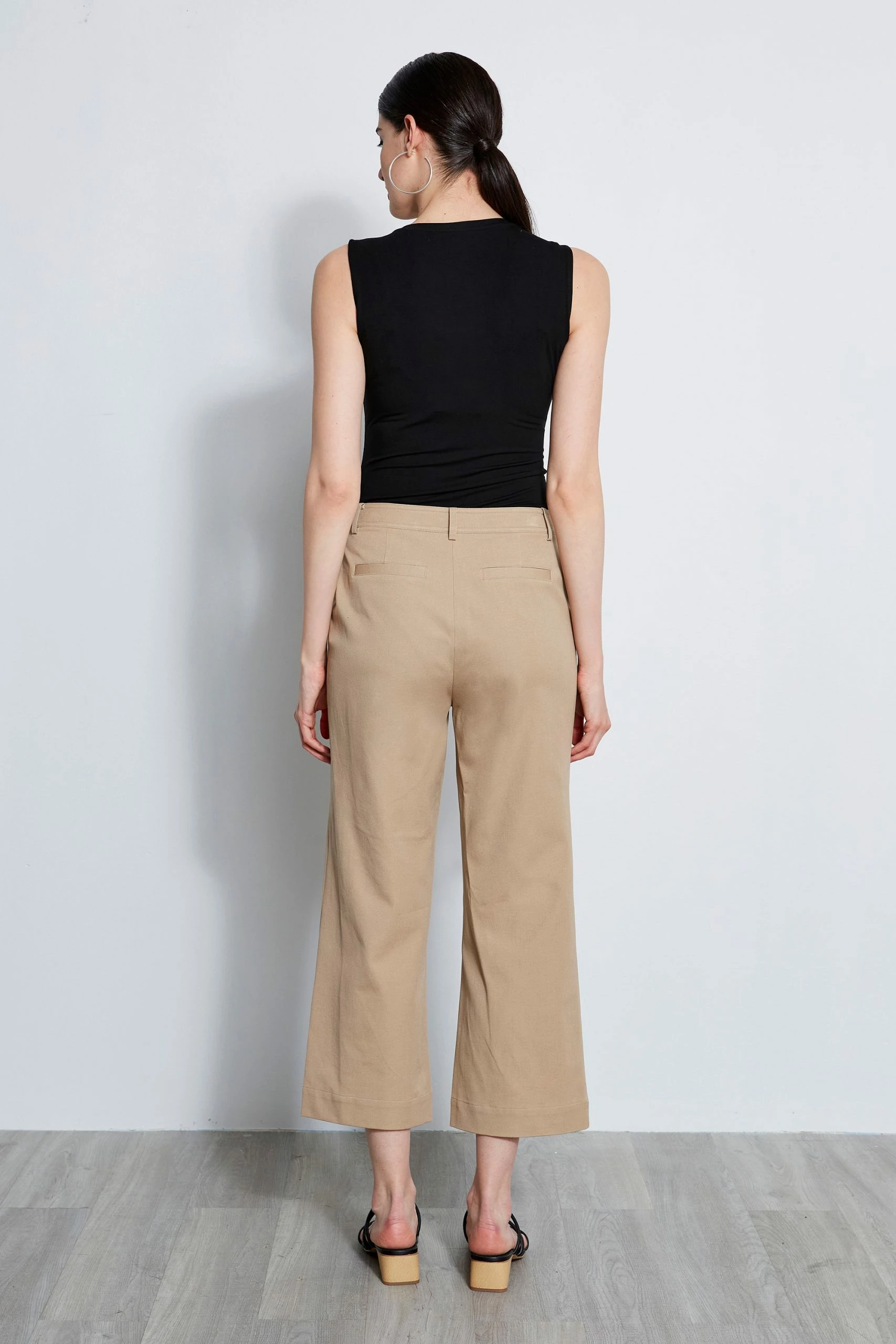 Elie Tahari Stretch Twill Snap Pant 6 Elie Tahari Stretch Twill Snap Pant - Image 4