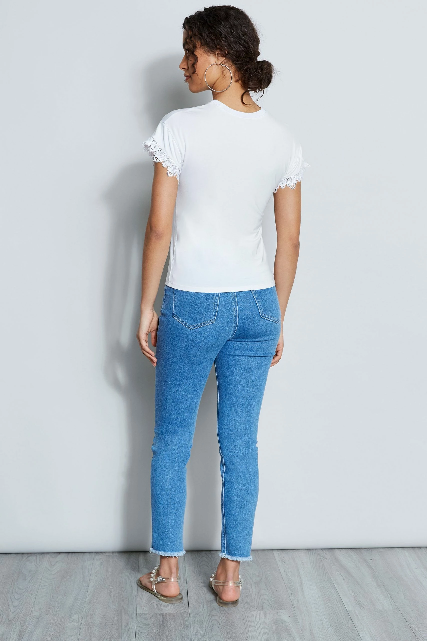 Elie Tahari Lace Trim Knit 6 Elie Tahari Lace Trim Knit - Image 4