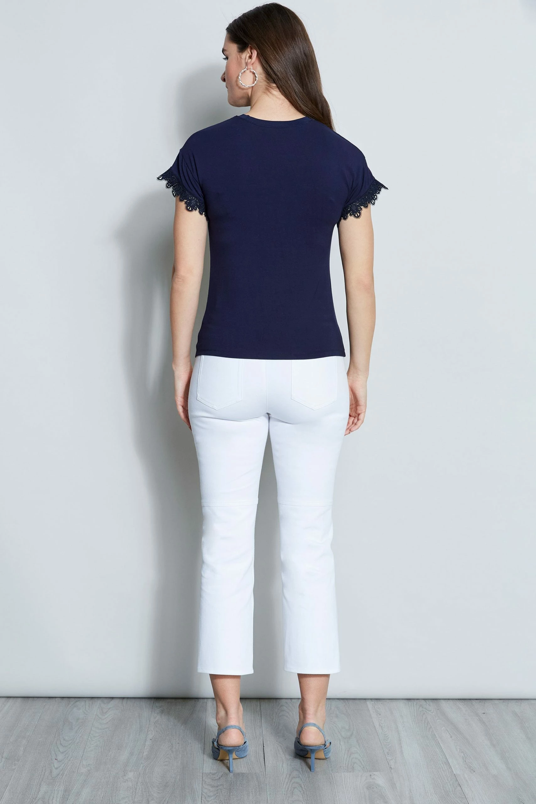 Elie Tahari Lace Trim Knit 6 Elie Tahari Lace Trim Knit - Image 4