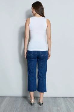 Elie Tahari Bar Tank -Elie Tahari Sales 2023 E356X512 WHITE 3BACK 045