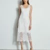 Elie Tahari Lace Maxi Dress -Elie Tahari Sales 2023 E401J603 PEARL 1HERO 1104