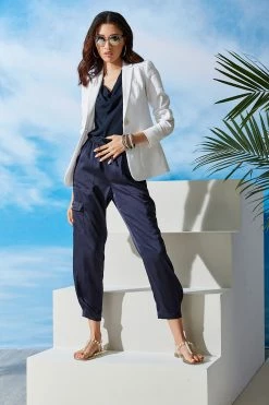 Elie Tahari Satin Cargo Pocket Pant 11 Elie Tahari Satin Cargo Pocket Pant -Elie Tahari Sales 2023 E4027203 STARGAZER E405K103 WHITE E410N513 STARGAZER 1545 2x3 67fa2d2c ddc2 433b 8696 448528a6669f