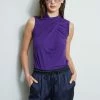 Elie Tahari Sleeveless Twist Knit -Elie Tahari Sales 2023 E4027203 STARGAZER E556X513 BLACKBERRY 2front 251