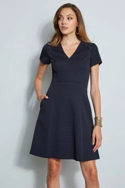 Elie Tahari Harley Dress -Elie Tahari Sales 2023 E403C600 STARGAZIER DRESS 2FRONT 150