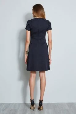 Elie Tahari Harley Dress -Elie Tahari Sales 2023 E403C600 STARGAZIER DRESS 3BACK 158