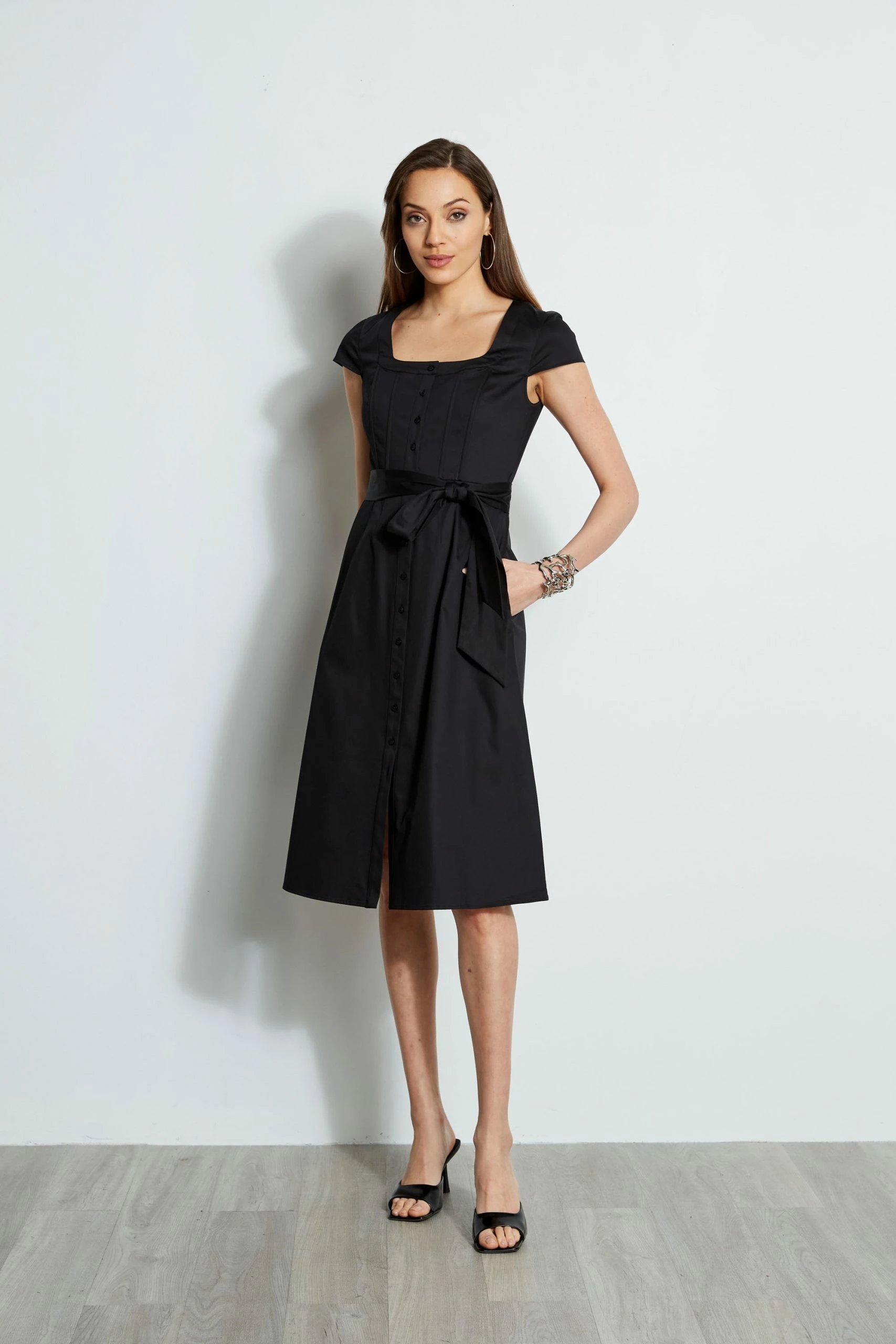 Elie Tahari Poplin Corset Dress 4 Elie Tahari Poplin Corset Dress - Image 2