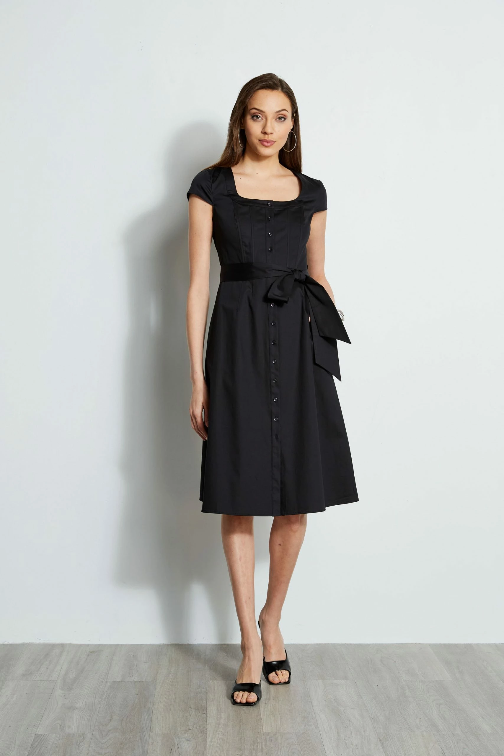 Elie Tahari Poplin Corset Dress 3 Elie Tahari Poplin Corset Dress