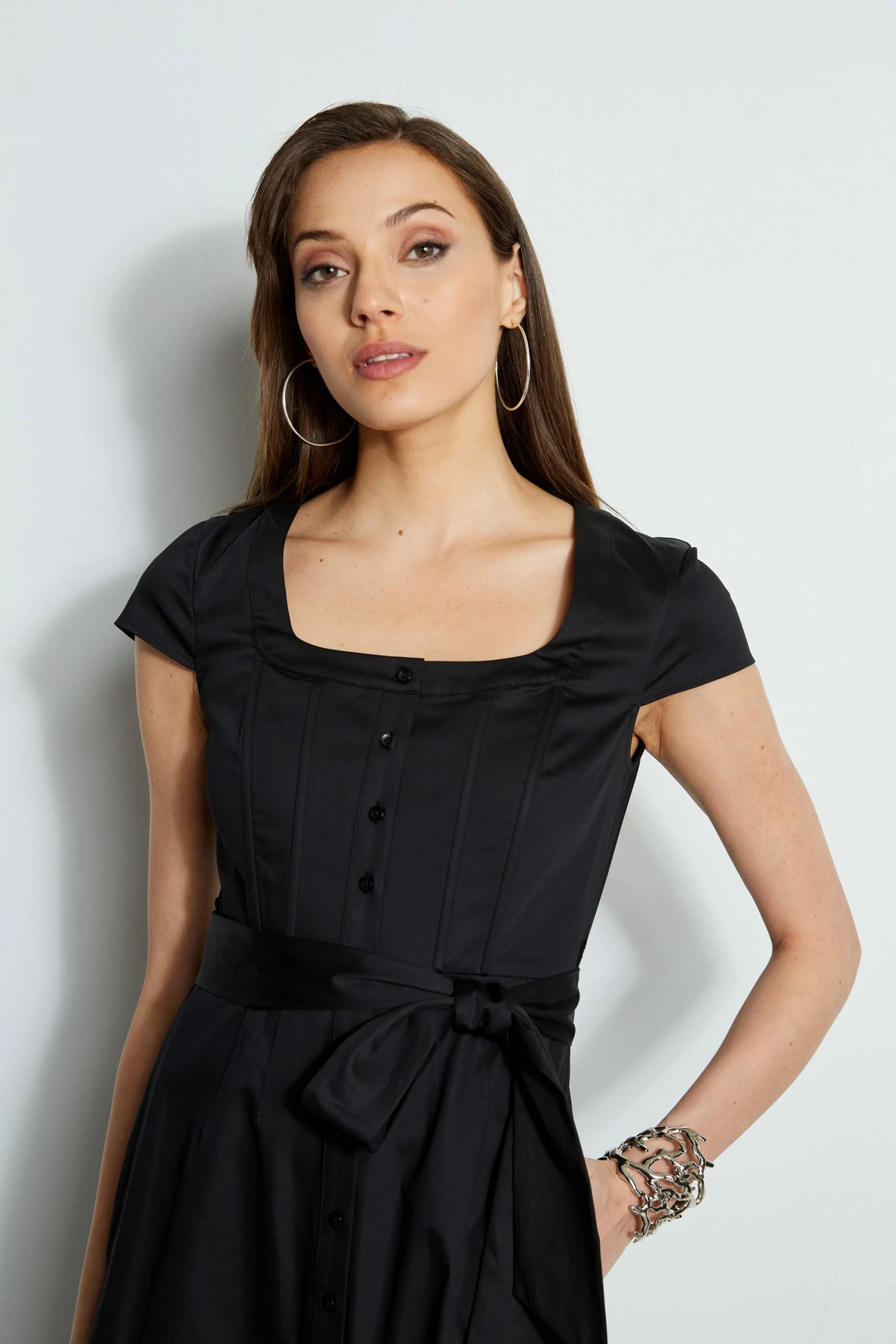 Elie Tahari Poplin Corset Dress 6 Elie Tahari Poplin Corset Dress - Image 4