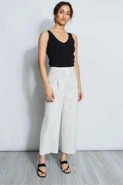 Elie Tahari Faye Wide-Leg Pant