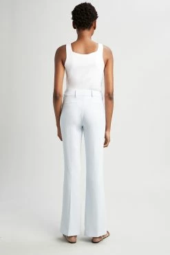 Elie Tahari Fit & Flare Pant -Elie Tahari Sales 2023 E4087200 ANNAPANT SEABREEZE 3BACK 0023