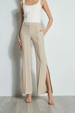 Elie Tahari Side Slit Pant