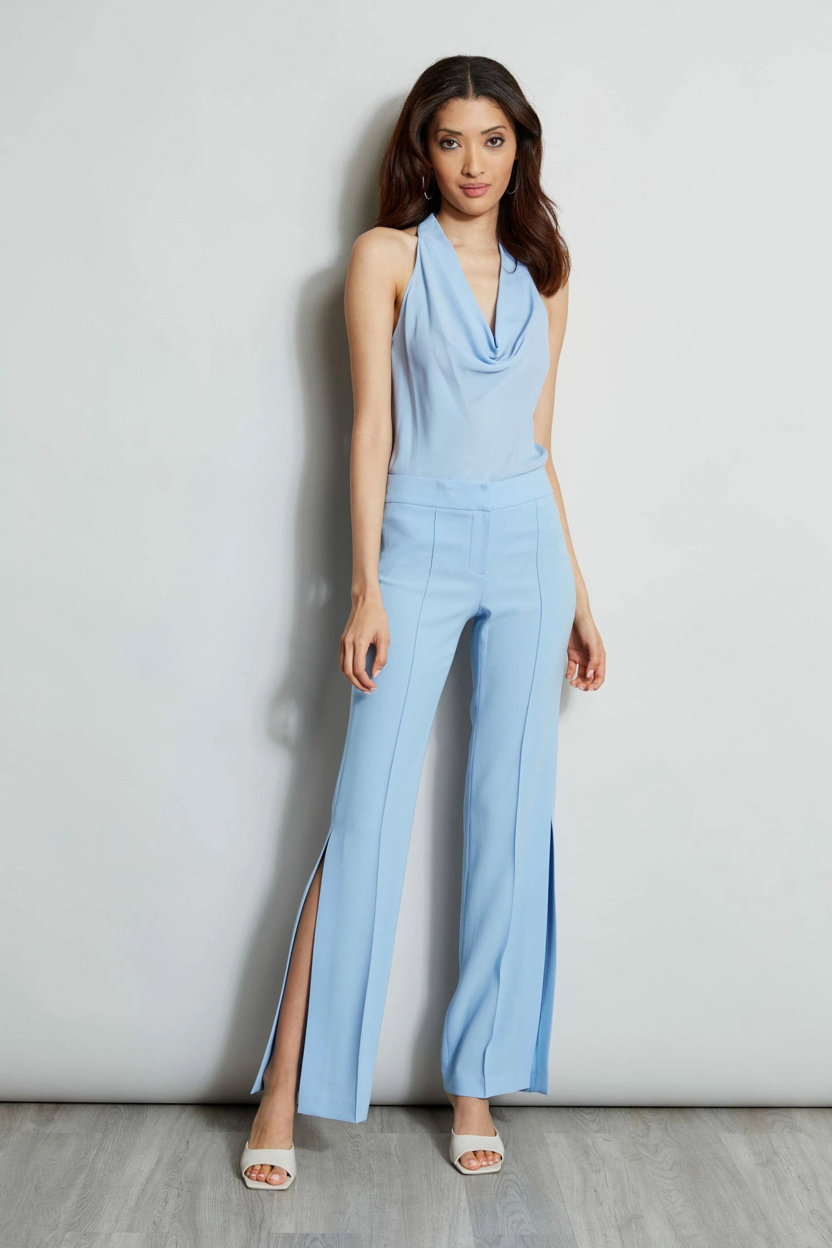 Elie Tahari Cowl Halter Shirt 4 Elie Tahari Cowl Halter Shirt - Image 2