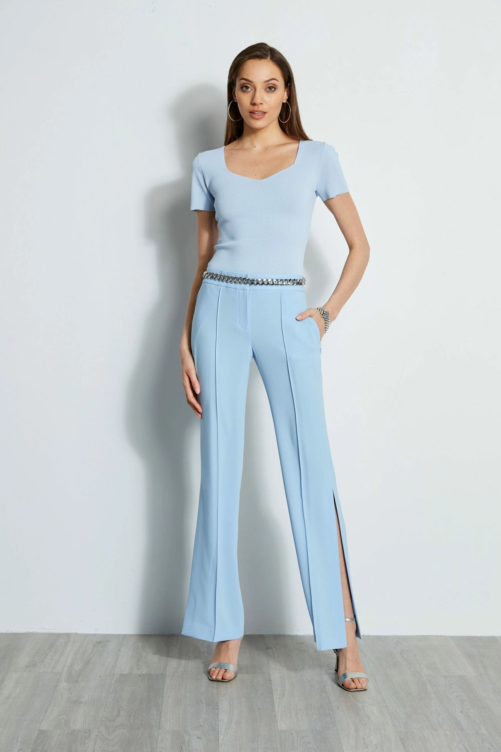 Elie Tahari Side Slit Pant 5 Elie Tahari Side Slit Pant - Image 4