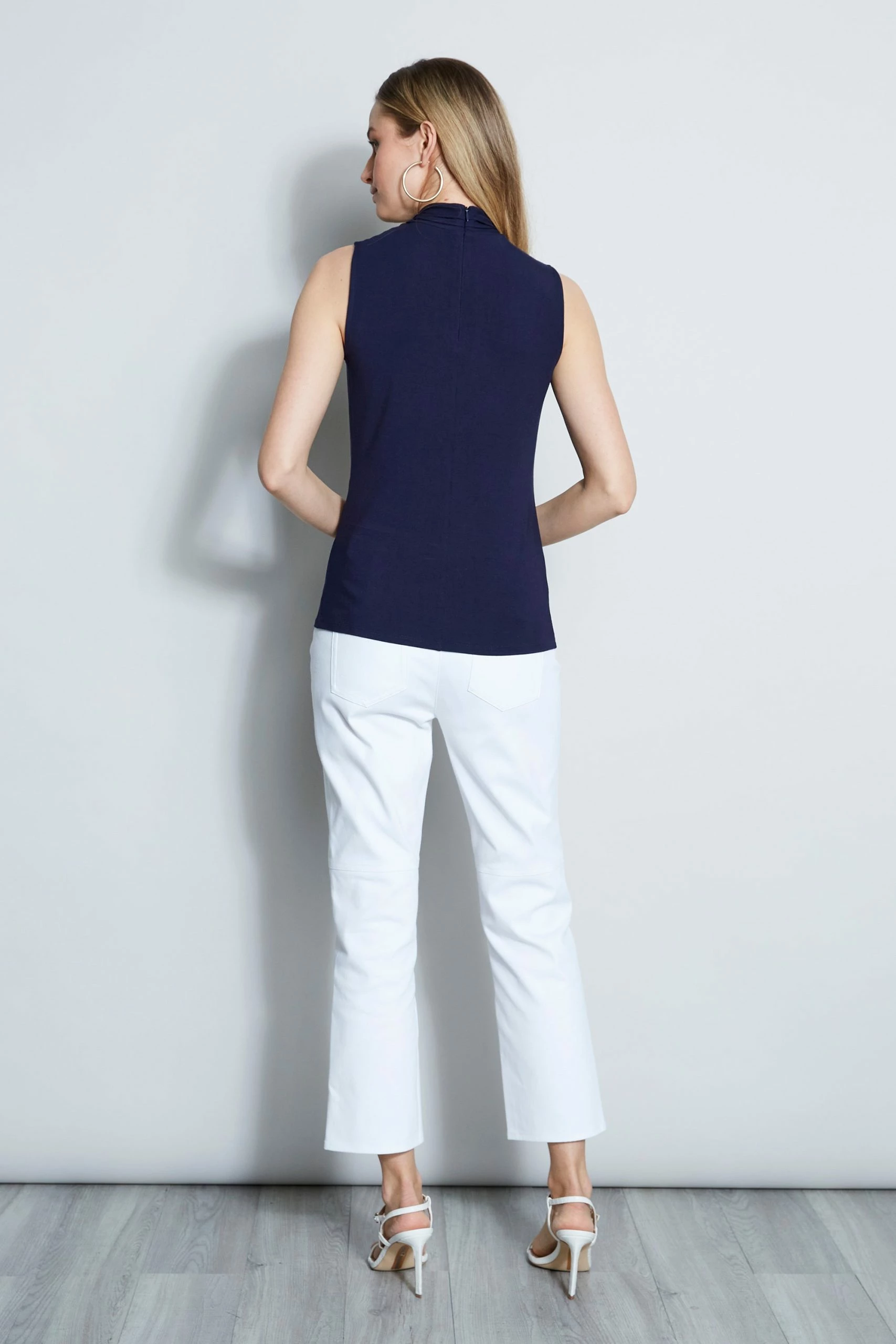 Elie Tahari Sleeveless Mock Twist Knit 5 Elie Tahari Sleeveless Mock Twist Knit - Image 3