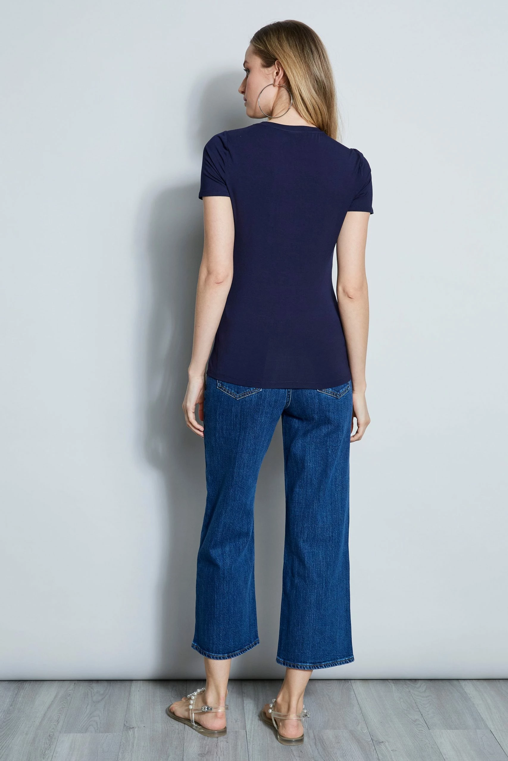 Elie Tahari Asymmetrical Short Sleeve Twist Knit 5 Elie Tahari Asymmetrical Short Sleeve Twist Knit - Image 3