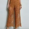 Elie Tahari Lace Palazzo Pant