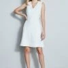 Elie Tahari Basketweave Bar Dress -Elie Tahari Sales 2023 E50C4602 MILKWEED 1HERO 013