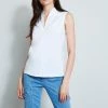 Elie Tahari Judith Shirt -Elie Tahari Sales 2023 E6017500WHITE 4styling 192 1