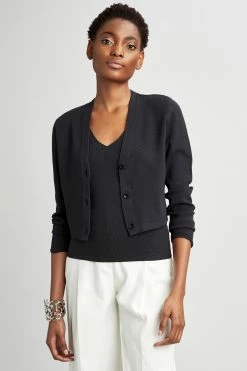 Elie Tahari Molly Sweater -Elie Tahari Sales 2023 E66Y3510 MOLLYSWEATER STARGAZER 2FRONT 0041