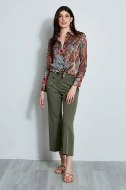Elie Tahari Paisley Utility Shirt 13 Elie Tahari Paisley Utility Shirt -Elie Tahari Sales 2023 E7030512MULTI 1HERO 1259
