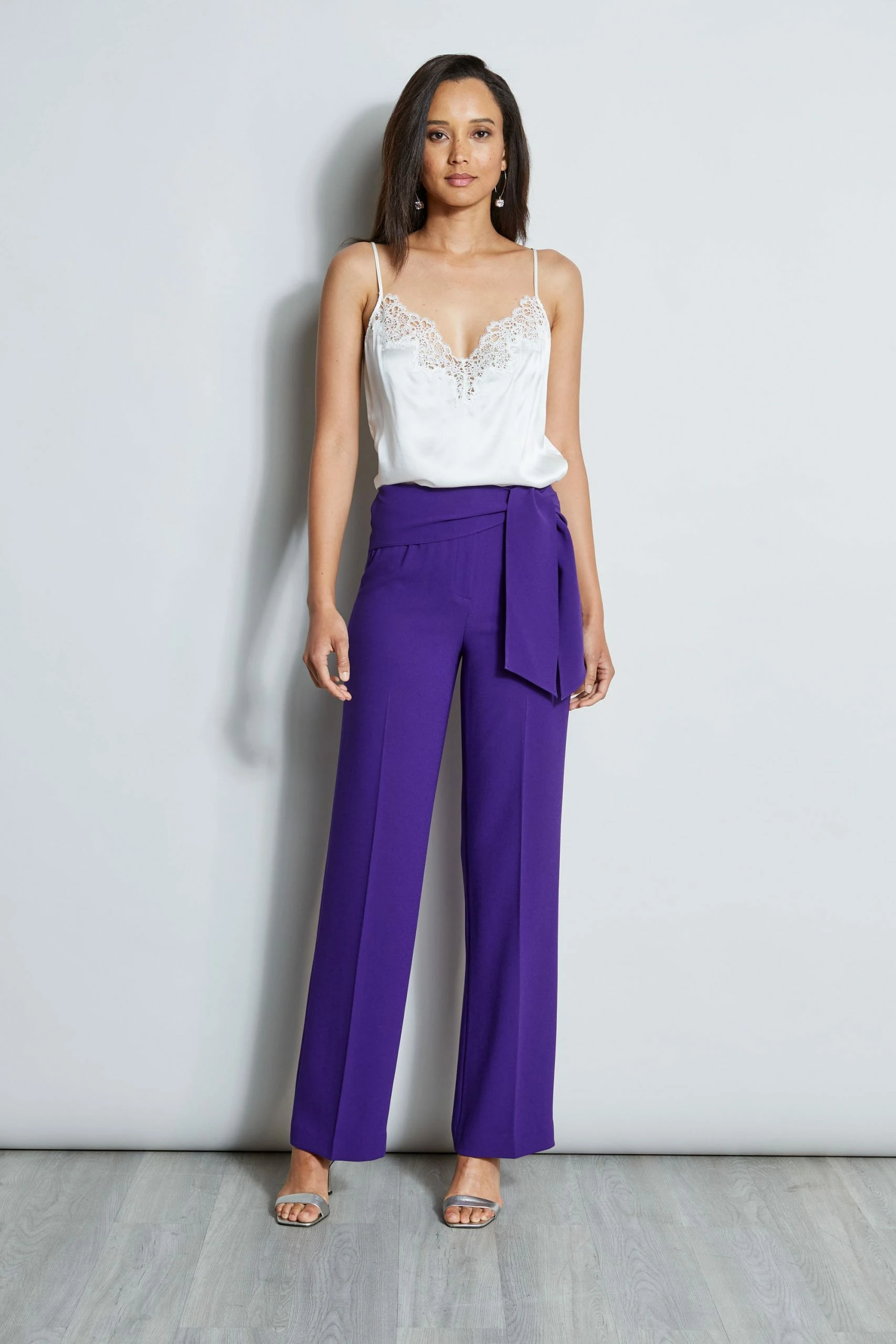 Elie Tahari Wide Leg Sash Pant 5 Elie Tahari Wide Leg Sash Pant - Image 3